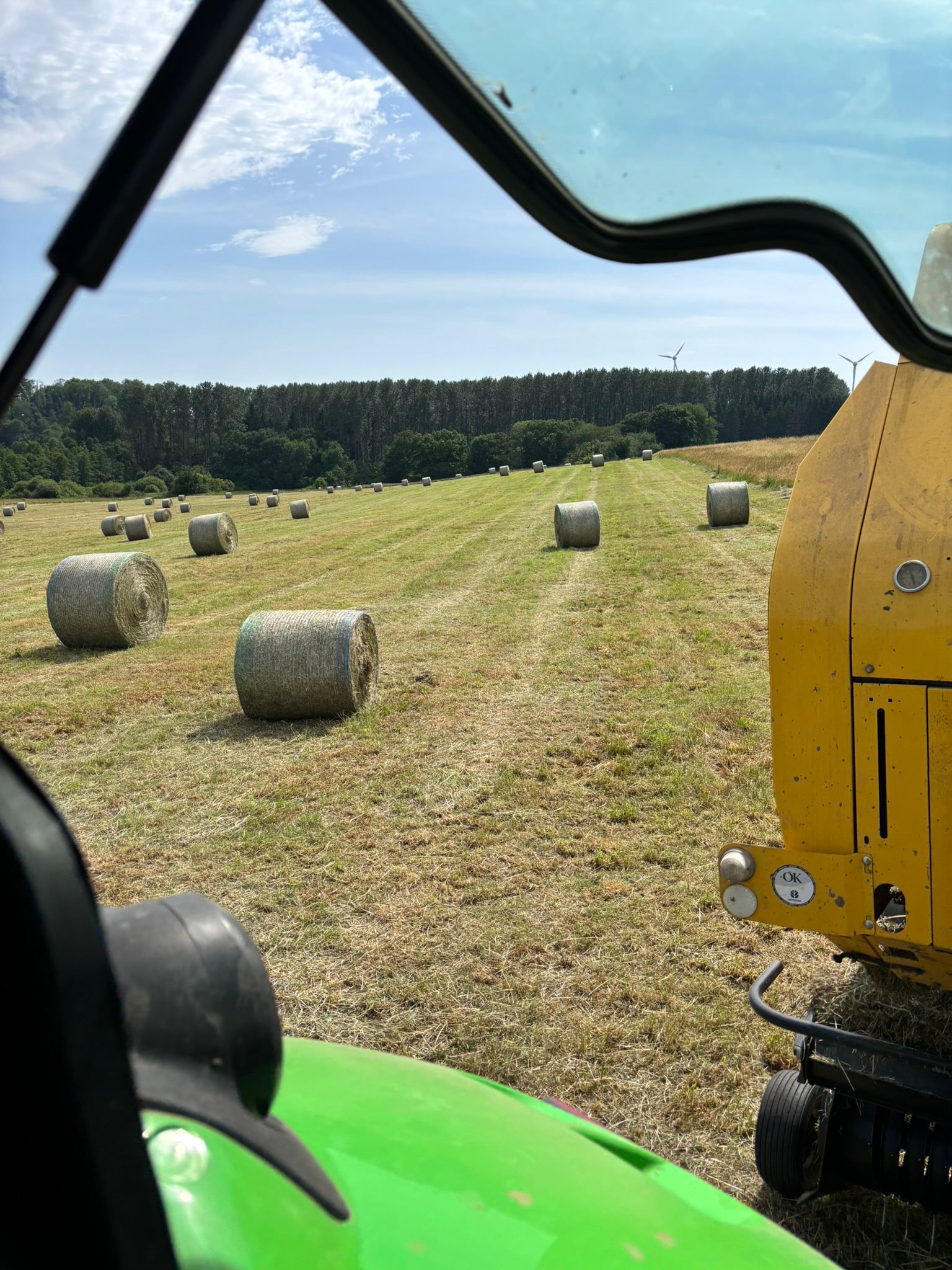 Traktor im Feldeinsatz