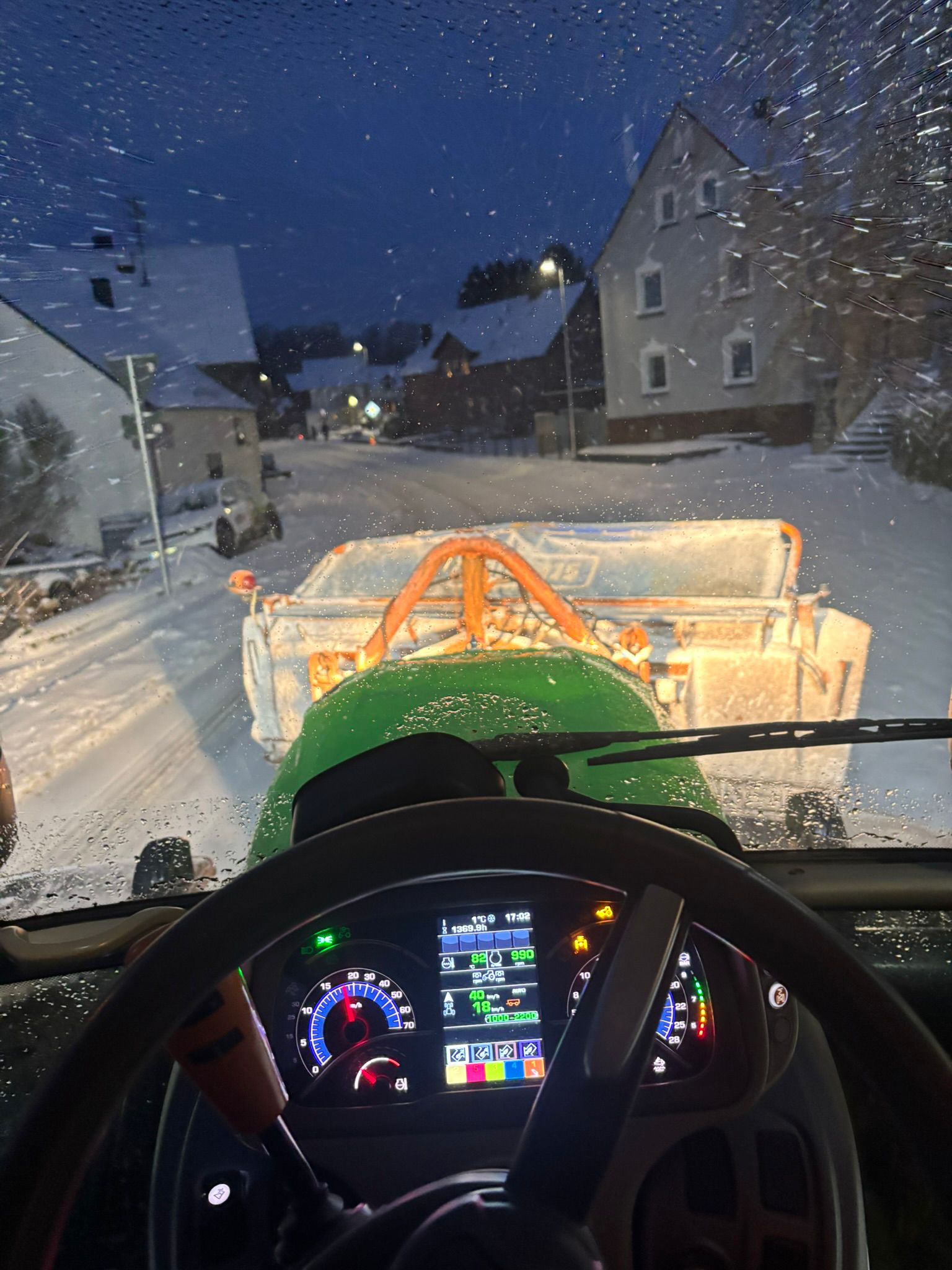 Winterdienst im Einsatz im Westerwaldkreis